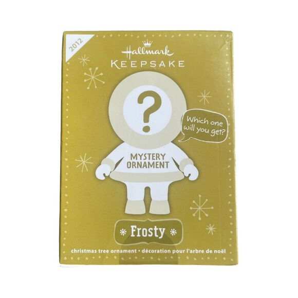 Hallmark Keepsake Mystery Ornament Christmas Tree Frosty 2012 New Unopened - Picture 1 of 2